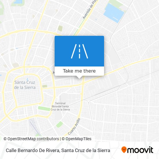 Mapa de Calle Bernardo De Rivera