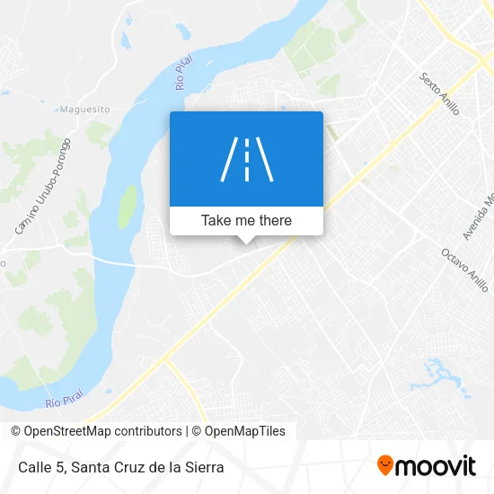 Calle 5 map