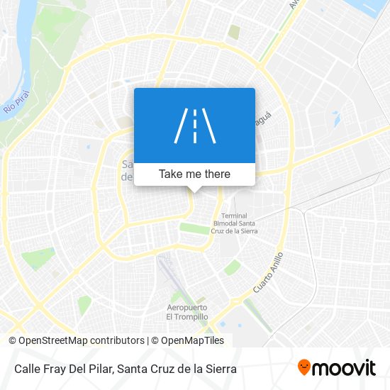 Calle Fray Del Pilar map