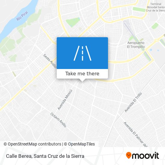 Calle Berea map