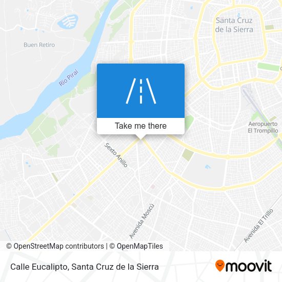 Mapa de Calle Eucalipto