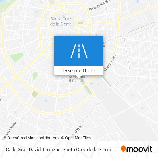 Mapa de Calle Gral. David Terrazas