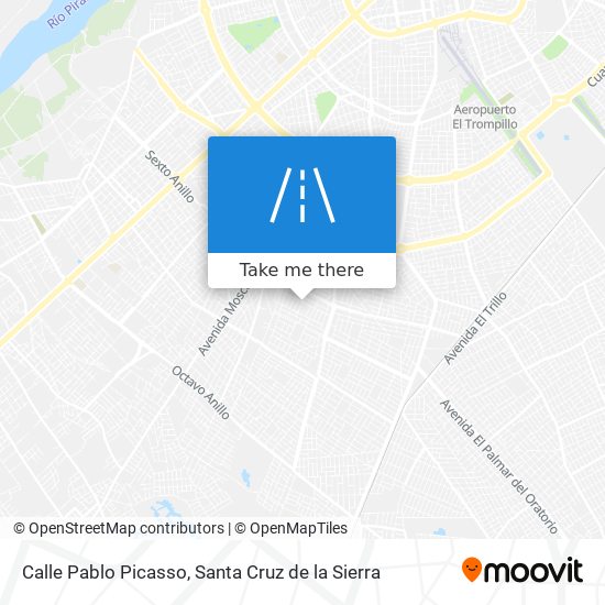 Calle Pablo Picasso map