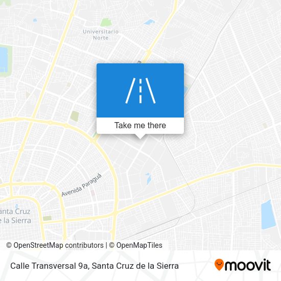 Mapa de Calle Transversal 9a