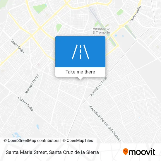 Calle Santa Maria map