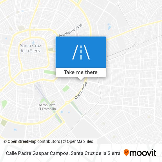 Calle Padre Gaspar Campos map