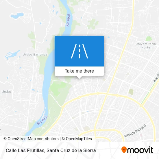 Calle Las Frutillas map
