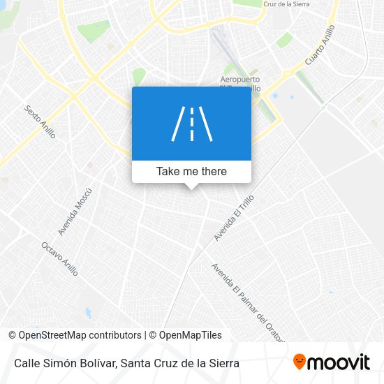 Calle Simón Bolívar map