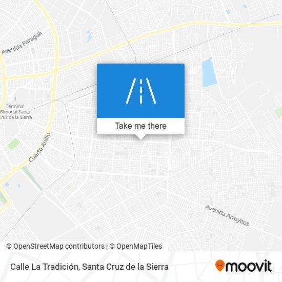 Calle La Tradición map