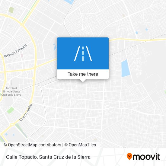 Mapa de Calle Topacio