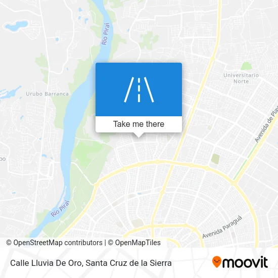 Calle Lluvia De Oro map