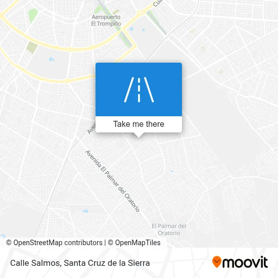 Calle Salmos map