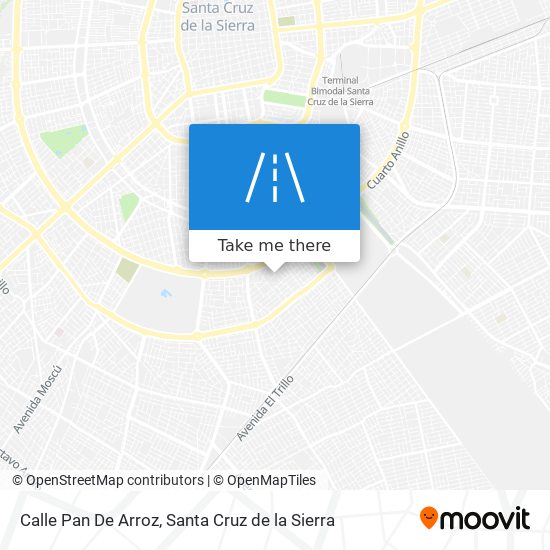 Calle Pan De Arroz map