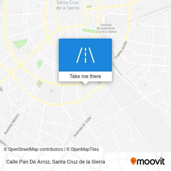 Mapa de Calle Pan De Arroz