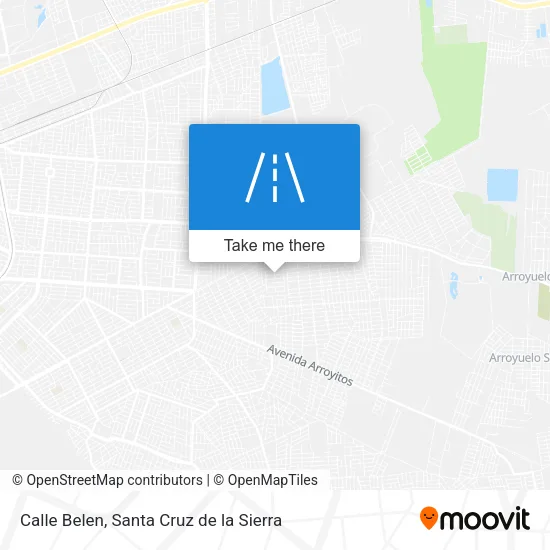 Calle Belen map