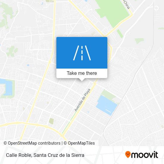 Calle Roble map