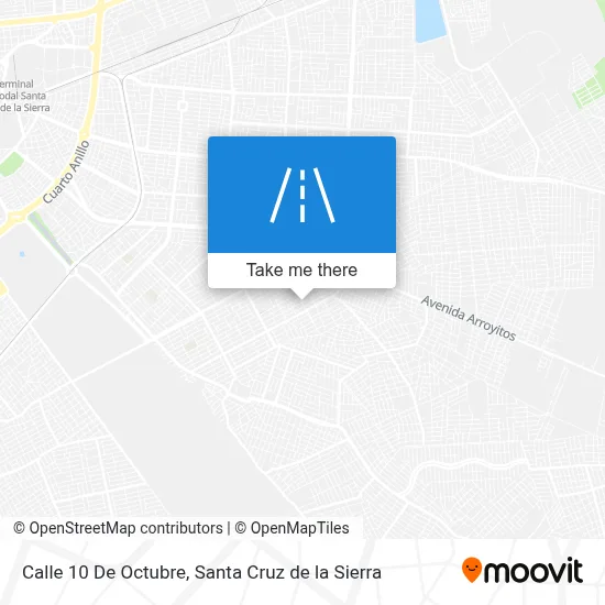 Calle 10 De Octubre map