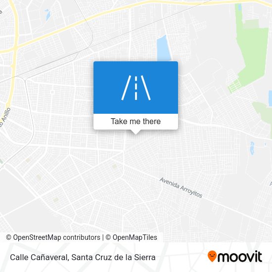 Calle Cañaveral map