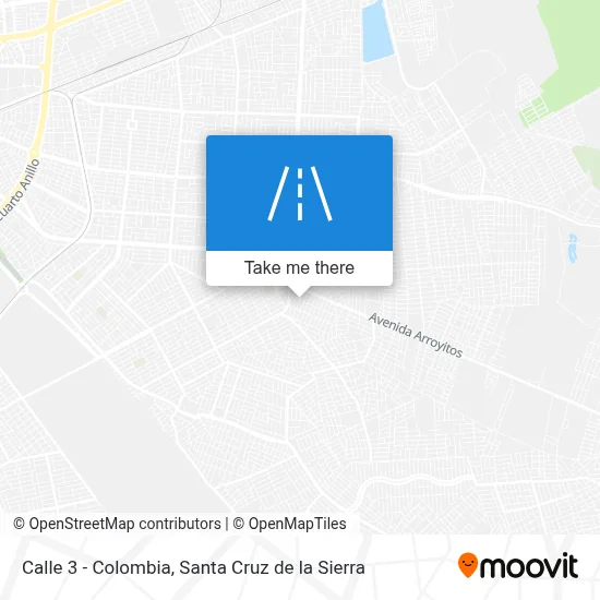 Mapa de Calle 3 - Colombia