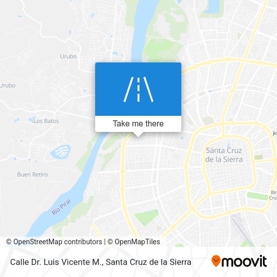 Calle Dr. Luis Vicente M. map