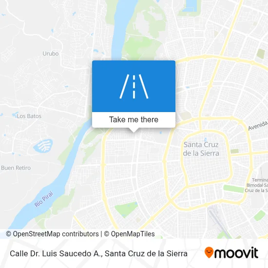 Calle Dr. Luis Saucedo A. map