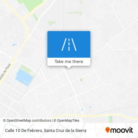 Mapa de Calle 10 De Febrero