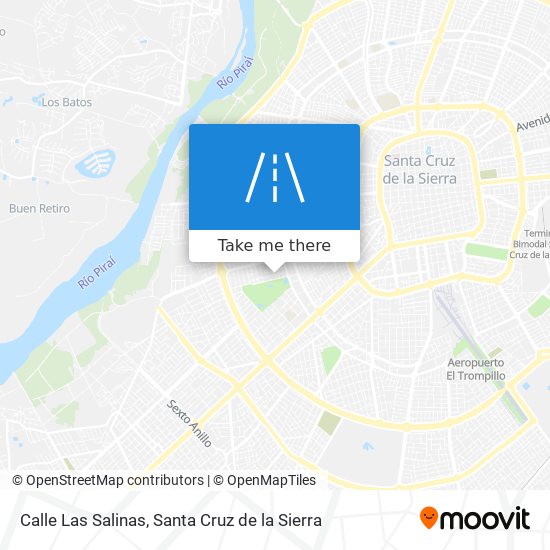 Calle Las Salinas map