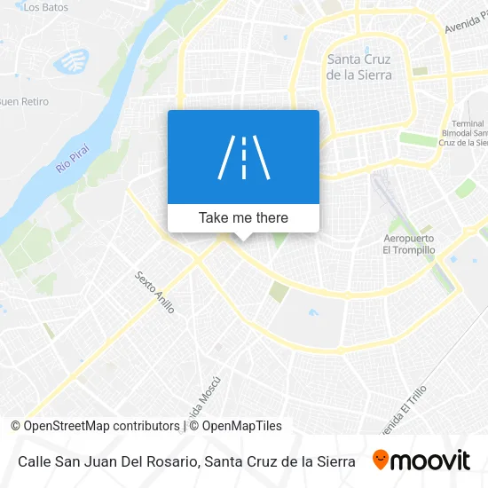 Calle San Juan Del Rosario map