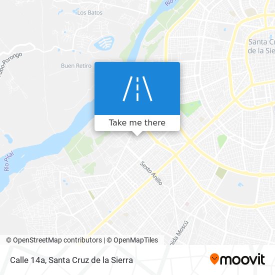 Calle  14a map