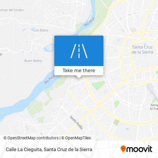 Mapa de Calle La Cieguita