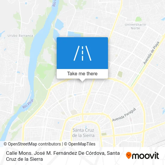 Calle Mons. José M. Fernández De Córdova map