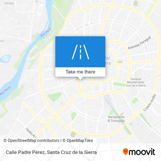 Calle Padre Pérez map