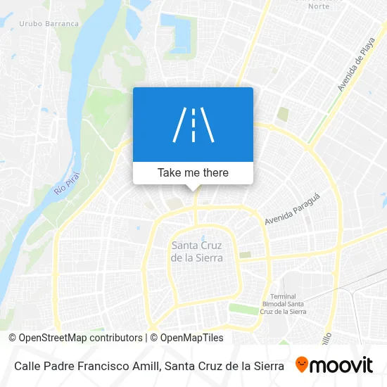 Calle Padre Francisco Amill map