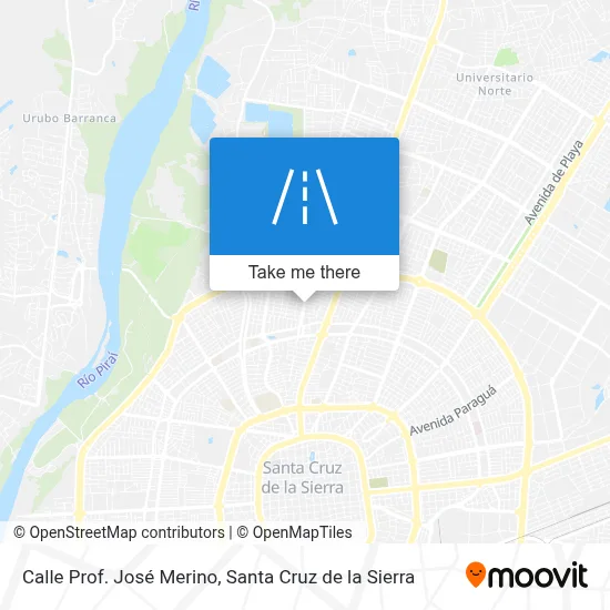 Calle Prof. José Merino map