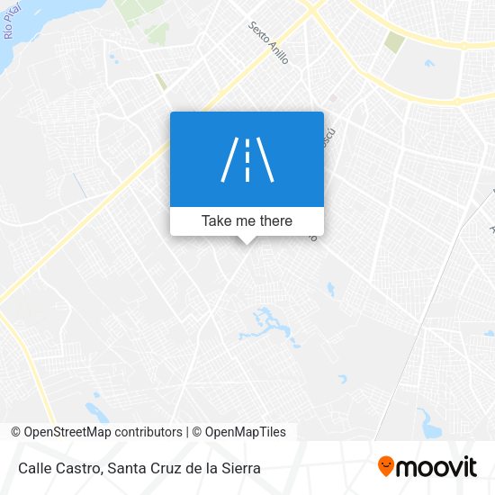 Calle Castro map