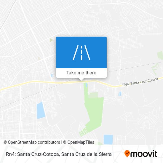 Rn4: Santa Cruz-Cotoca map