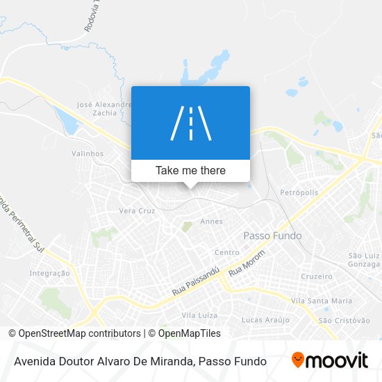Avenida Doutor Alvaro De Miranda map