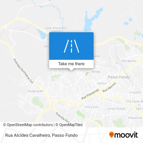 Rua Alcides Cavalheiro map