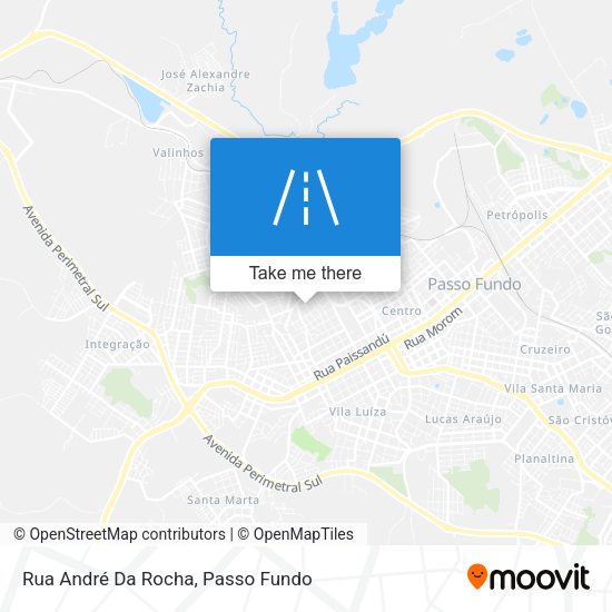Rua André Da Rocha map