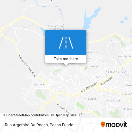 Rua Argemiro Da Rocha map