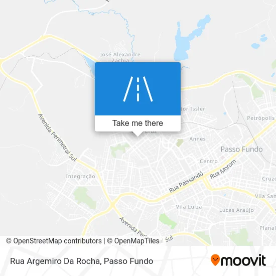 Rua Argemiro Da Rocha map