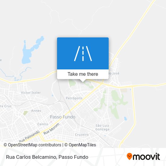 Rua Carlos Belcamino map