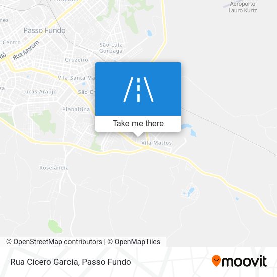 Rua Cicero Garcia map