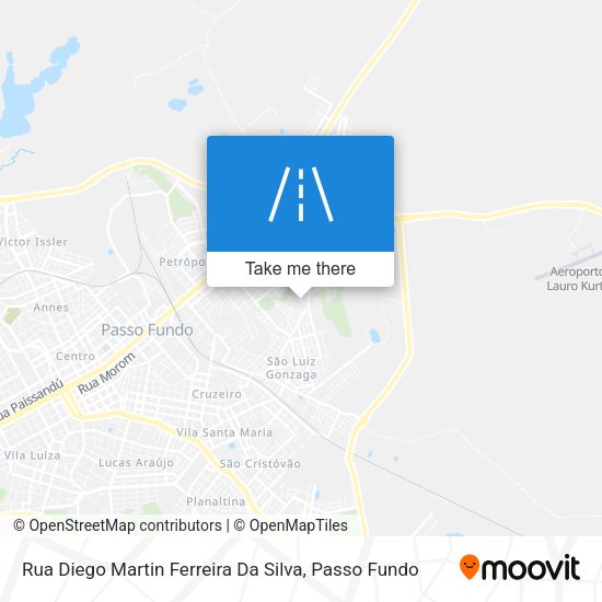 Rua Diego Martin Ferreira Da Silva map