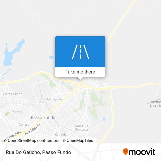 Rua Do Gaúcho map