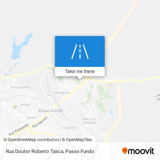 Rua Doutor Roberto Tasca map