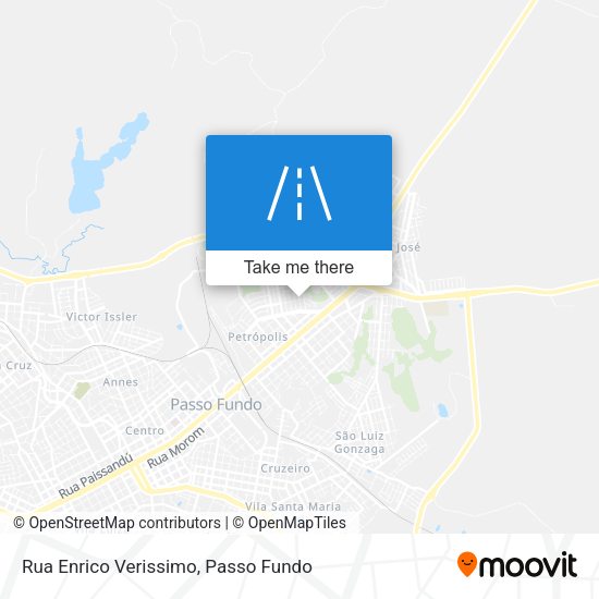 Rua Enrico Verissimo map