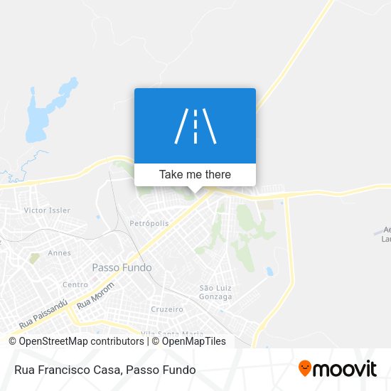 Rua Francisco Casa map