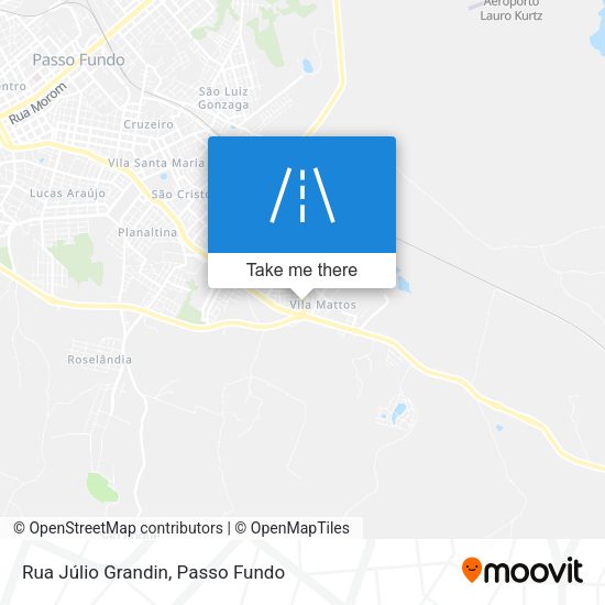 Rua Júlio Grandin map