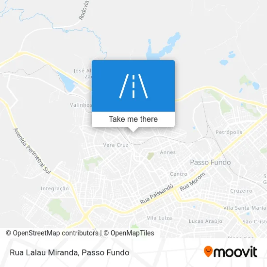 Rua Lalau Miranda map